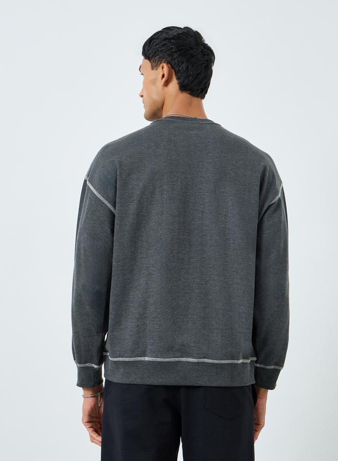 ستايلي سويت شيرت بطبعة طوكيو - Image 4